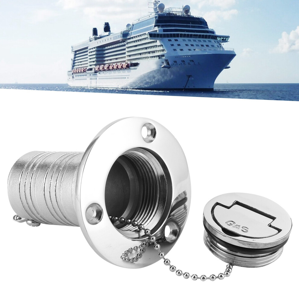 Boat-Fuel-Deck Fill Cap 50Mm Stainless Steel With Keyless Lock For Marine Use 3011360962829