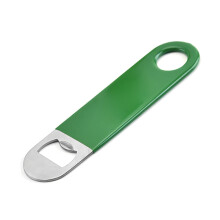 Robuster, flacher Flaschenöffner aus Edelstahl, schlank und kompakt, solide und einfach zu bedienen, nicht magnetische Oberfläche, hochwertige