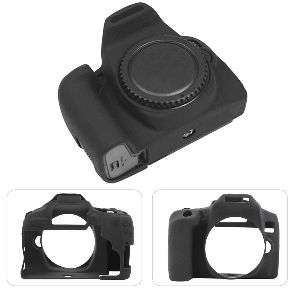 Stretchable Silicone Cover For Dslr Camera Protection 850D Black 6941360965834