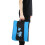 Single Shoulder 3 Layer Blue Backpack for Roller Skates Breathable 4