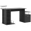 Homcom HOMCOM Wood Computer Desk Laptop Workstation Drawer Shelf for Home Office 9