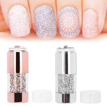 Elastic Silicone Nail Manicure Stampers for Precision and Style