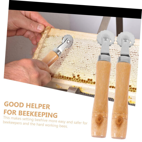 6pcs Wire Embedder Beehive Frame Embedder Tool Beekeeping Equipment for Beekeepers Bee Hive Tool 2