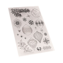 Siliconen zegel stempel Kerst duidelijke stempel Scrapbooking