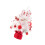 Elegant Compact PVC Christmas Tree Red and White Design Gift for 1