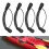 Canoeing Nylon Webbing Handle with Screw Button, Plastic Durable RectangularGrip 12