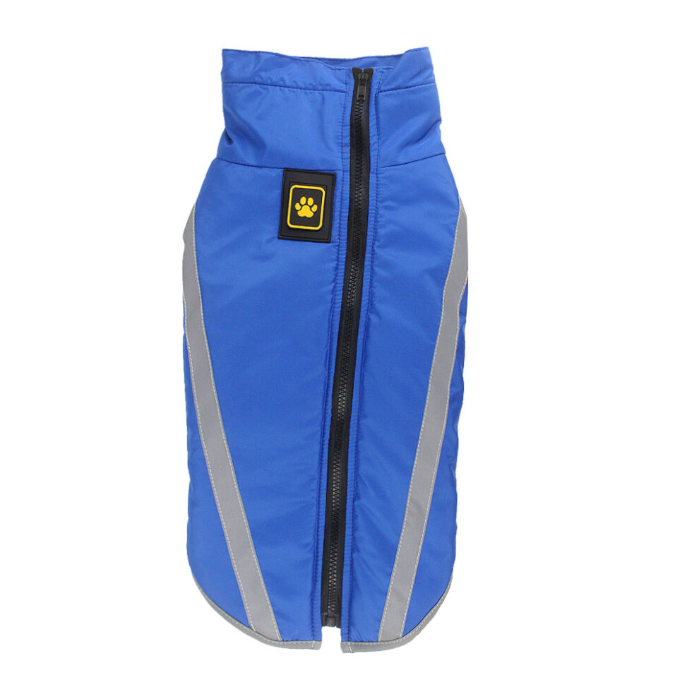 (Blue, 2XL) Polyester Made Dogs Jacket Durable And Scratch-proof Reflective Dogs-image-OPC-PMYMX2J-NEW