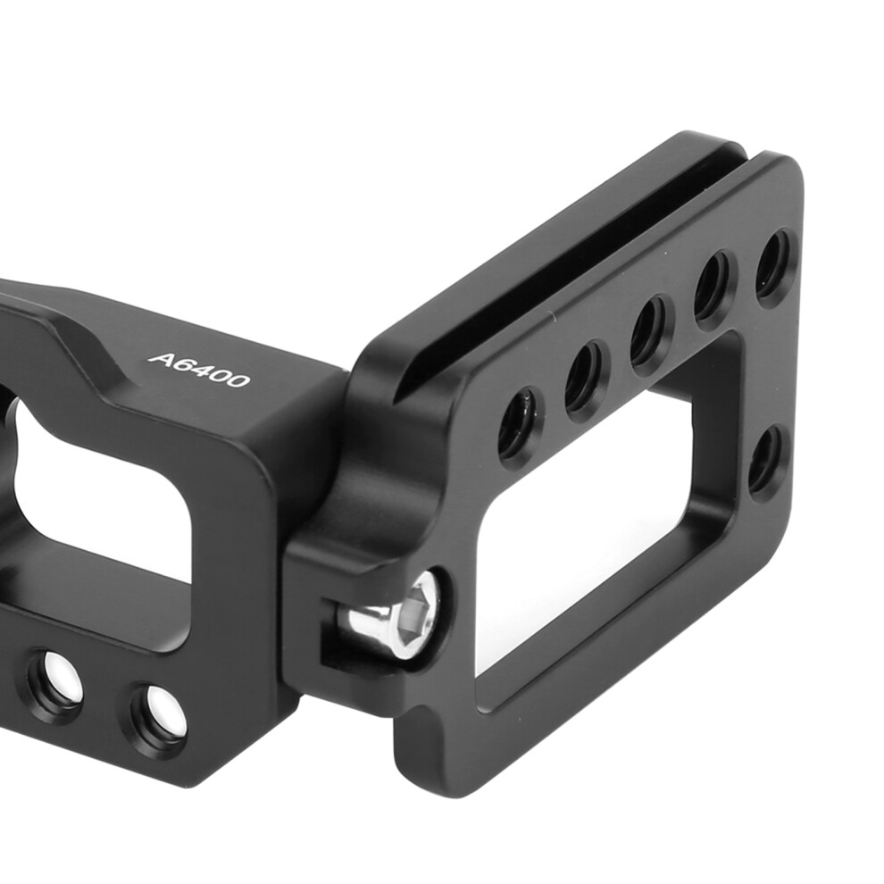 Quick Release Plate For Sony Lb A6400 Mirrorless Camera, Aluminum Alloy, 82G Black 8761360975415