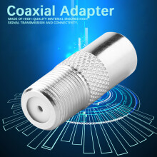 5 Stück F weiblich auf PAL männlich 9,5 mm Koaxial RF-Antennenadapteranschlüsse