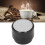 58mm Stainless Steel Coffee Tamper with Flat Base, Black 4