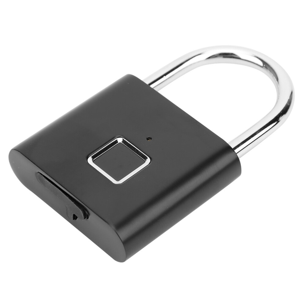 Rechargeable Smart Fingerprint Lock Usb | Zinc Alloy, 10 Ids, 76X46x13mm 4221360976460