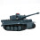 Q85 1/30 Scale Blue RC Tank Toy - 2.4G Remote Programmable Actions 5