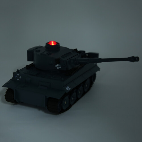 Q85 1/30 Scale Blue RC Tank Toy - 2.4G Remote Programmable Actions 2