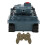 Q85 1/30 Scale Blue RC Tank Toy - 2.4G Remote Programmable Actions 16