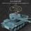 Q85 1/30 Scale Blue RC Tank Toy - 2.4G Remote Programmable Actions 12