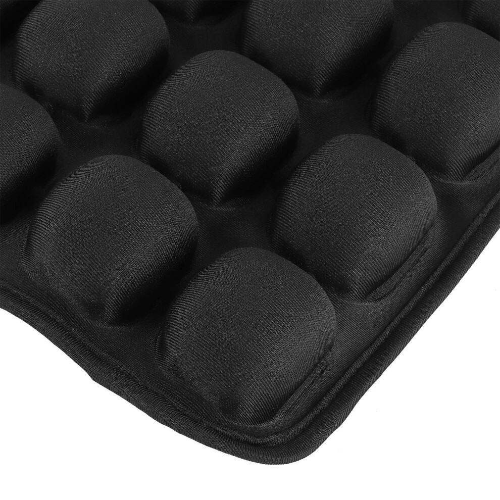 Universal Motorcycle Inflatable Air Cushion 30X23x3cm With Pump Black 6921360977631