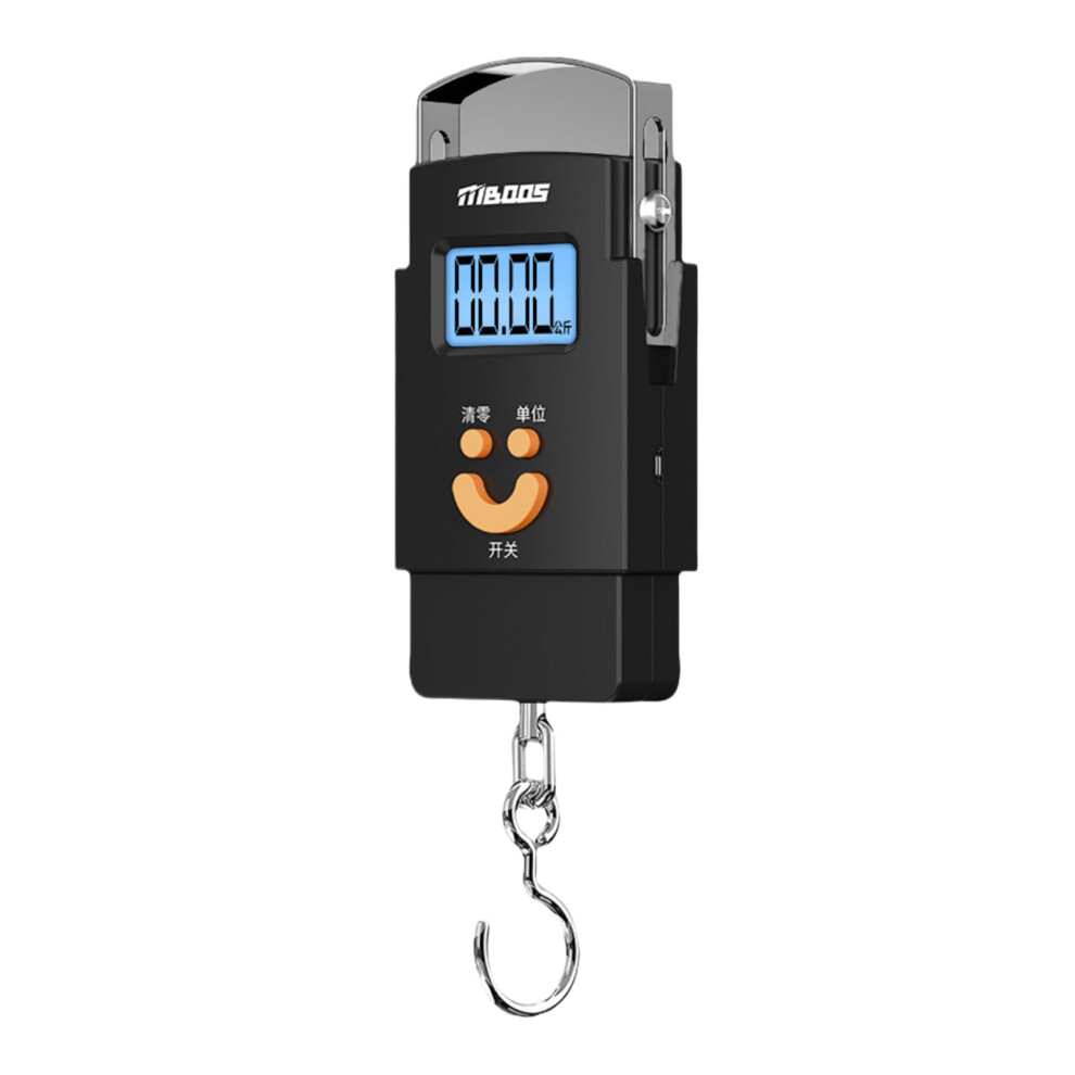 (black) Stainless Steel Mini Luggage Scale Compact And Portable LCD Display-image-OPC-PMYNCBD-NEW