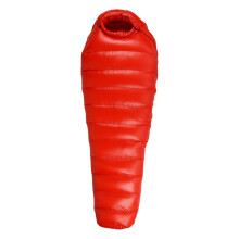 Duck Down Sleep Bag Thermal Mummy Sleeping Bag Camping Hiking Red 1000g, 210x80cm