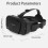 5piece VR Glasses Virtual Reality Phone 3D Helmet Headset Comfortable 2