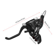 2 Stück Fahrrad-Gangschalter Bremsensatz 21-Gang MTB Mountainbike Lenkerhebel
