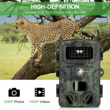 Game Camera Waterproof 20MP 1080P Night Vision Motion Sensor Wildlife Scouting