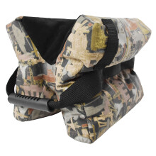Langlebige Schießsack für Outdoorsport mit Tragegriff, Tarnmuster, 30x28x25cm