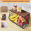 Stackable Wire Basket, Space Saving Organizing & Multi-purpose Storage for Kitchen Pantry, Bathroom, Office; Stylish Practical Mesh Design, TOP QUALIT 2