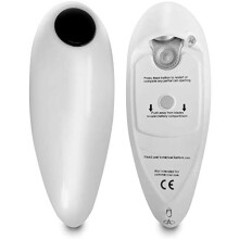 User-Friendly Automatic Can Opener, Battery Operated, Compact and Portable for Easy Storage, Safe Design for Smooth Edge, Hands-Free Solution, One Tou
