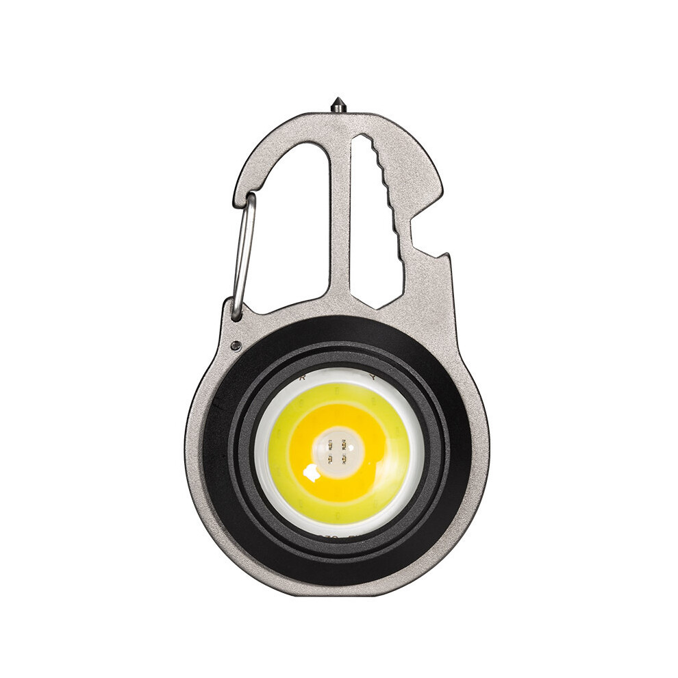 Multi-Function Tool: Keychain Light For Emergency Light Situations, Portable Work Light With Rechargeable Flashlight, Cob Technology, Water Resistant 9363190605877