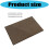 Multipurpose Rubber Backing Rug Washable-Gray 44CMx75CM 6