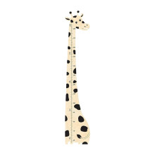 Wooden Giraffe Growth Chart for Kids Personalizing Height Ruler,