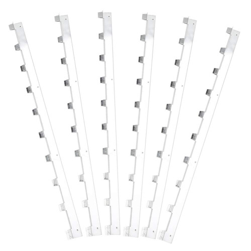 Heavy-Duty Metal Beehive Frame Strips Spacers Beekeeping Tool - 6Pcs for Secure Frame Support, Easy Installation, Essential Beekeeping Equipment 1