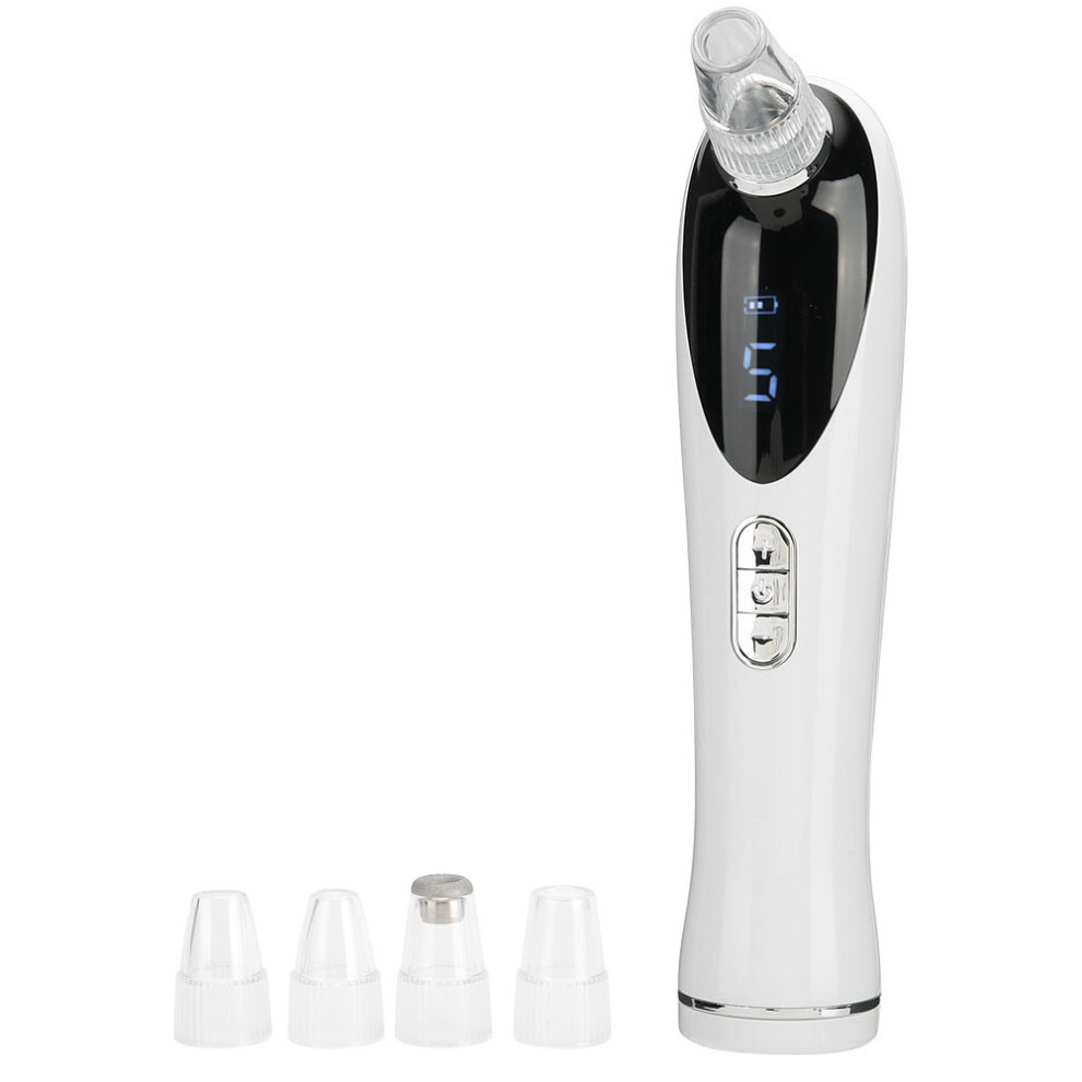 Heated Electric Blackhead Remover Vacuum 5W, 900mAh Rechargeable