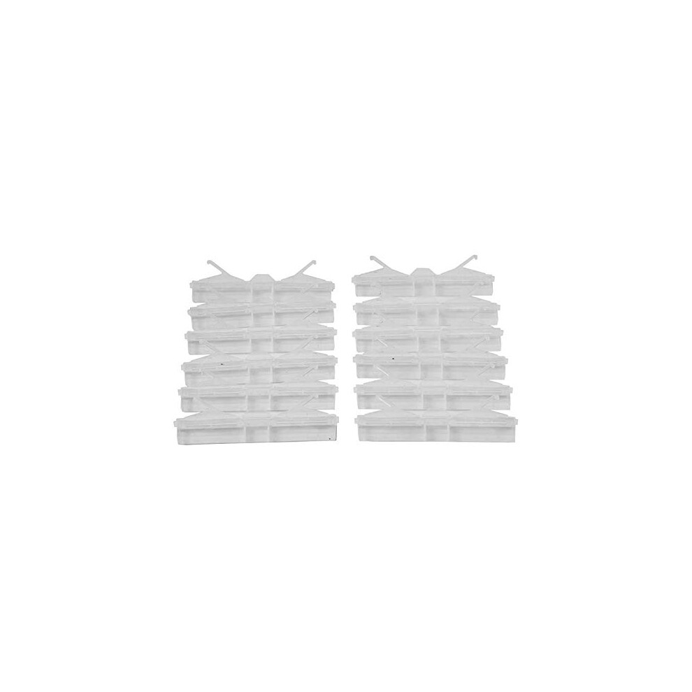 24 Pack Bee Hive Trap, Clear Plastic Trap, Reusable for Beekeeping Supplies-image-OPC-PMYNWRS-NEW