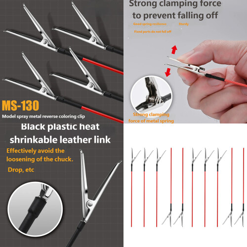 Reverse Action Painting Clip For Model Building Secure Grip 1