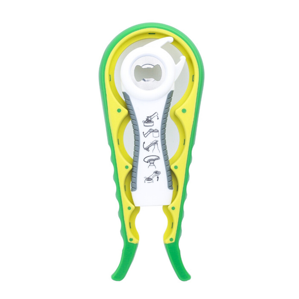 Convenient Jar Opener, Bottle Opener, And Can Opener for Weak Hands, Featuring Ergonomics Design And Non-Slip Grip for Safe And Easy Lid Opening, Idea