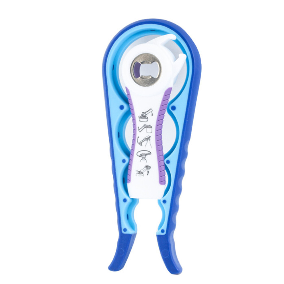 Effortless Jar Opener, Versatile Opener for Bottles, Cans, And Jars with Ergonomics Design Non-Slip Grip for Weak Hands And Arthritis Aid, Essential K