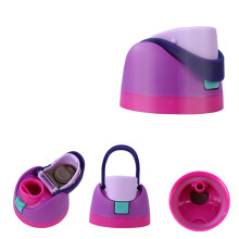 Efficient Bottle Cap Snapping On Installation Thermal Cup-Plum