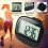 Walking Pedometer Step Counter LCD Display Accurate Step-Black 7