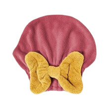 Comfort haardroogkap Absorberende haardrooghanddoek voor-Rood