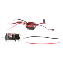 550 Bürstenmotor 360A ESC-Kit für 1/10 RC Auto 43x29x26mm Schwarz