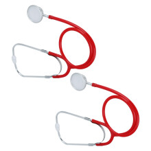 Dual Head Stethoscope for Doctors Nurses Veterinarians, Red, 610mm
