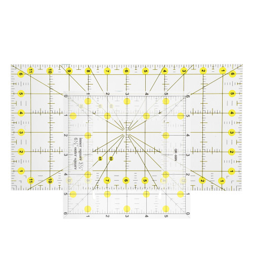 Rectangular Quilting Ruler Sewing Measuring Tool Acrylic Craft Cloth Supplies