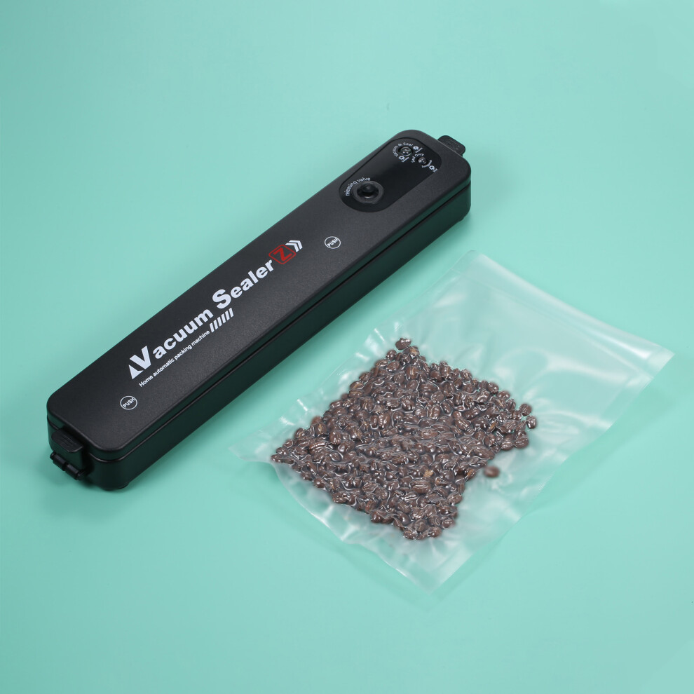 C100-240V 90W Portable Electric Vacuum Sealer with 10 Bags, Black-image-OPC-PMYP56G-NEW