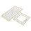 Rectangular Quilting Ruler Sewing Measuring Tool Acrylic Craft Cloth Supplies 11