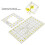 Rectangular Quilting Ruler Sewing Measuring Tool Acrylic Craft Cloth Supplies 7