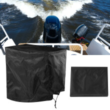 Marine Outboard Cover Rainproof 10-200HP 68x35x61cm Oxford Gray