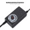 24W 3-24V LED-Anzeigen Stromadapter, 85mm, Schwarz, Universal 11