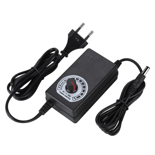 24W 3-24V LED-Anzeigen Stromadapter, 85mm, Schwarz, Universal 1