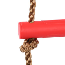 SixSection Red Children Climbing Ladder Rope Toy, 200cm Height & 150KG Load